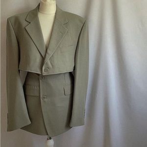 Reworked YSL blazer and skirt set by @the.vintagestudio